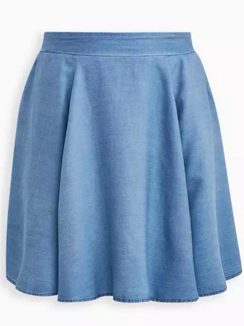Torrid 2x Chambray Skater Skirt - Picture 1 of 5